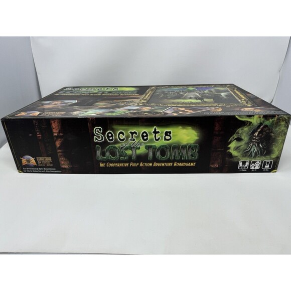 Secrets Of The Lost Tomb 1st Edition Everything Epic Adventure Game Complete! - Picture 4 of 16